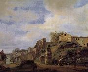 Jan van der Heyden, Tiber Island Landscape